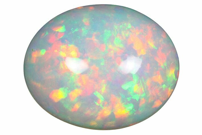 Polished Precious Ethiopian Fire Opal Cabochon ( grams) #369184
